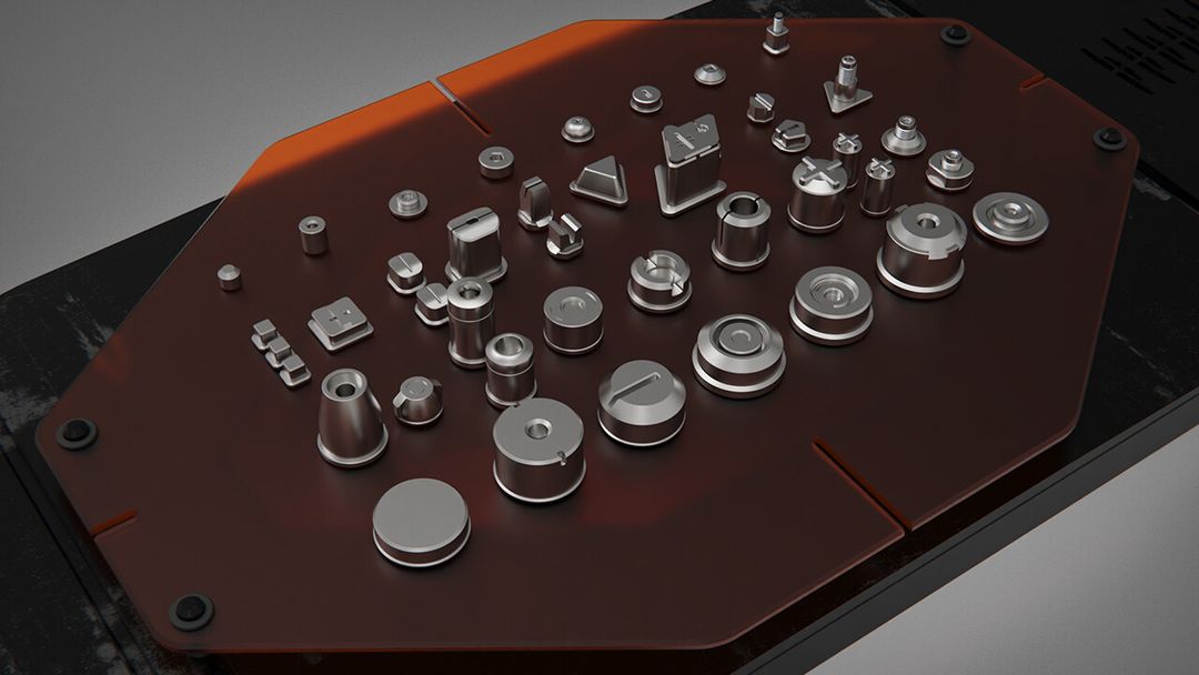 Hard-Surface Kitbash - Bolts&Nuts