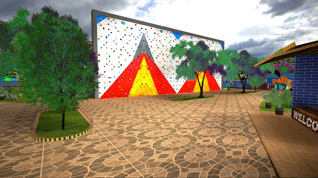 3D Park Environment | Optimized Unity VR Environment with Baked Lighting