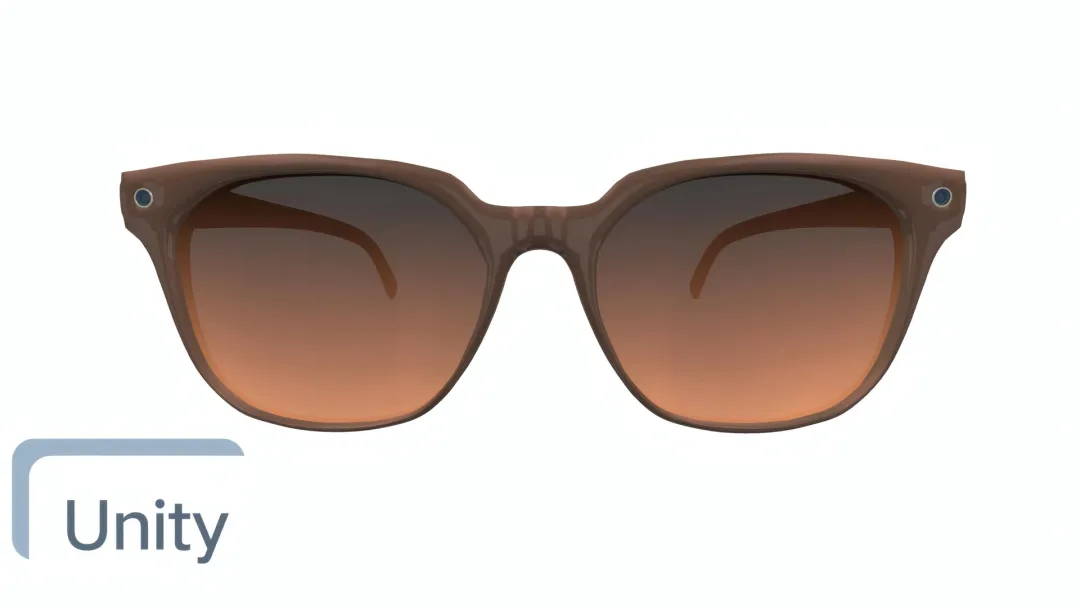 Ray-Ban Stories Meteor Smart Glasses | Unity VR & Android Game-Ready 3D Model