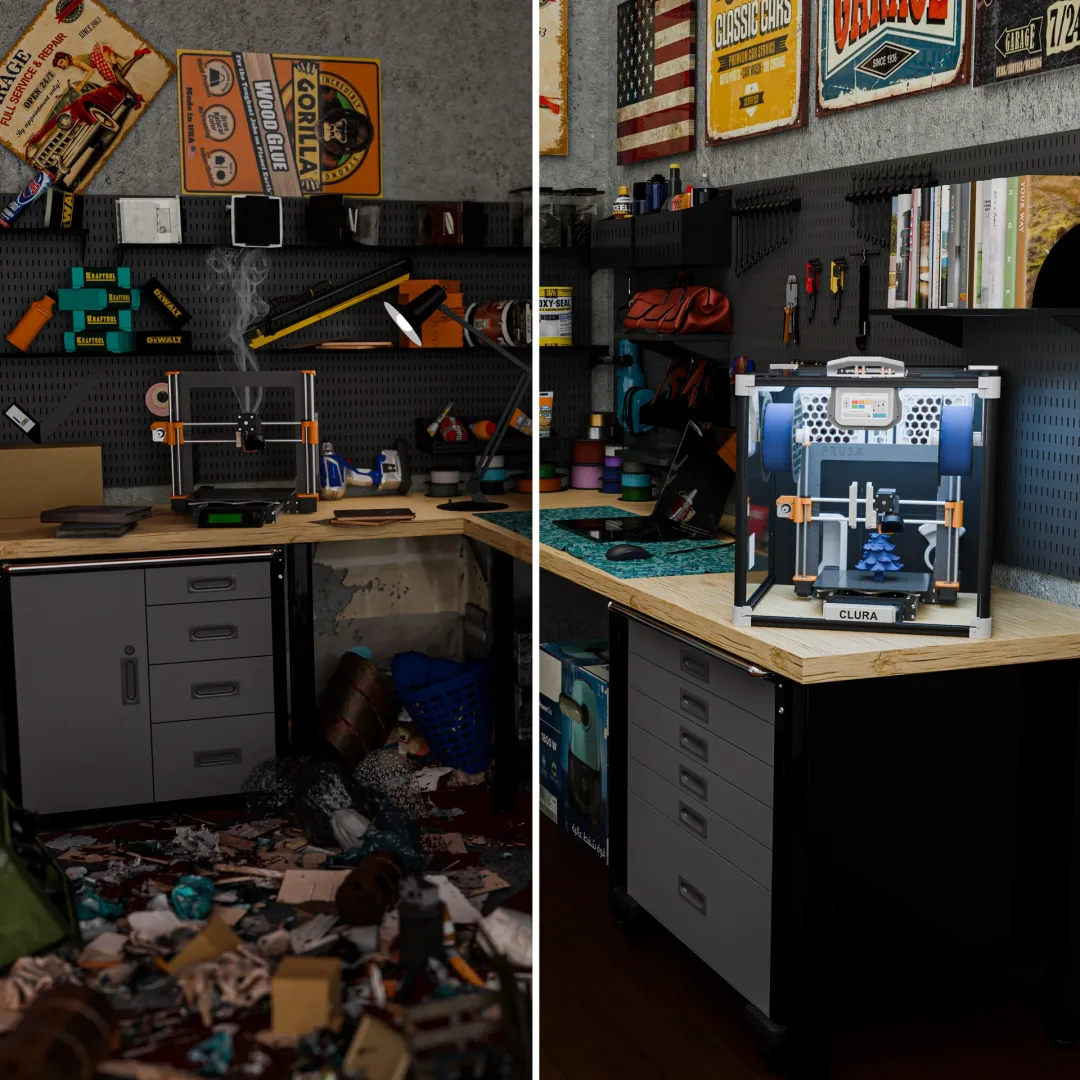 3D Printer Interior Design | Product Modeling & Visualization