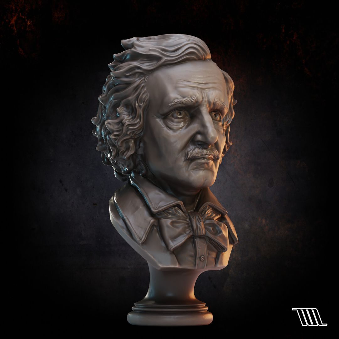 Edgar Alan Poe Bust