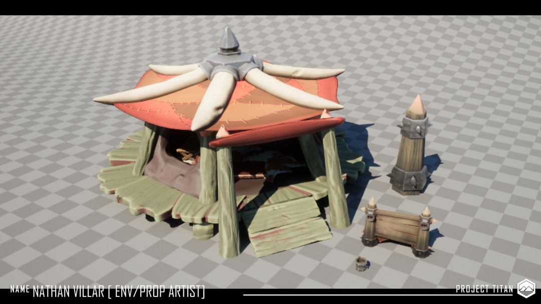 Project Titan - Mining Town/Volcano Biome Props