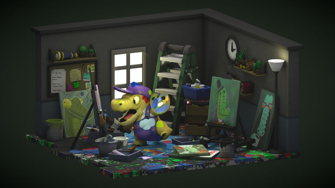 Crocodile Painter