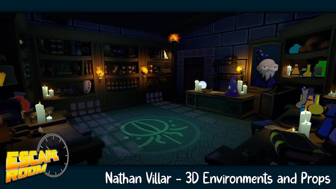 Wizard Escape Room : Unity Environment