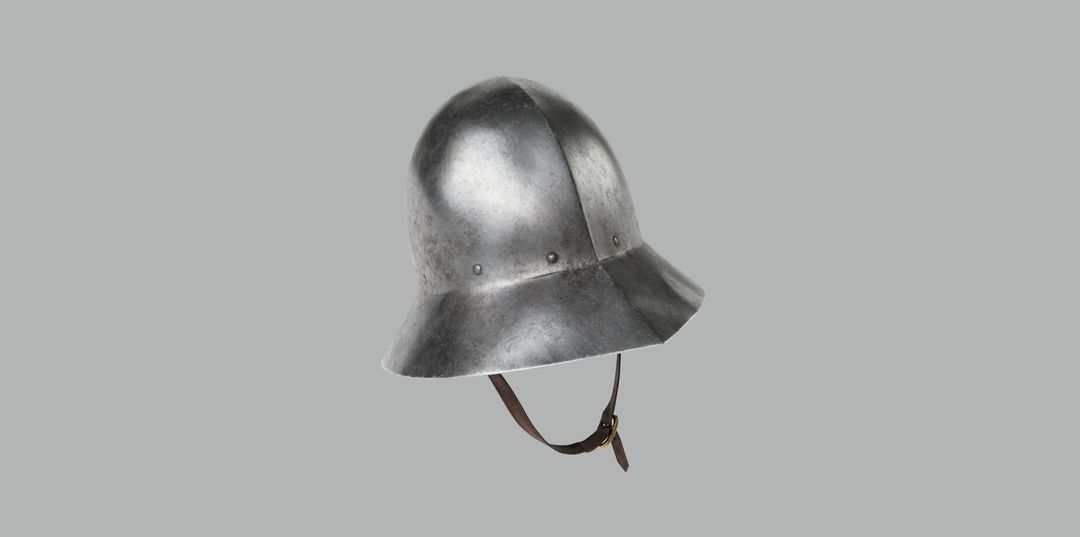 Medieval Kettle Helmet