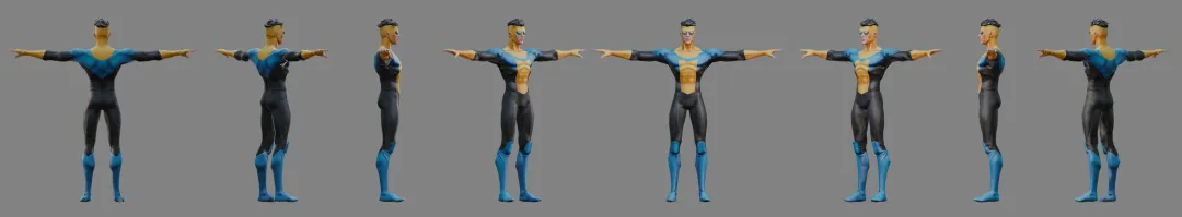 3D Invincible (Commission)