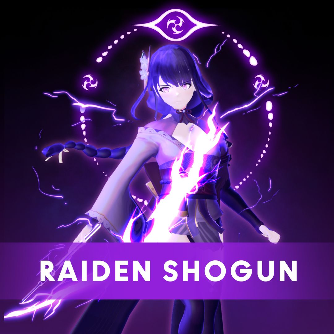 Raiden Shogun - Animated
