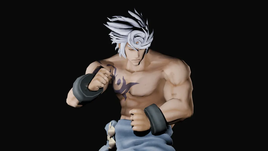 3D Gaien Enkidu (Commission)