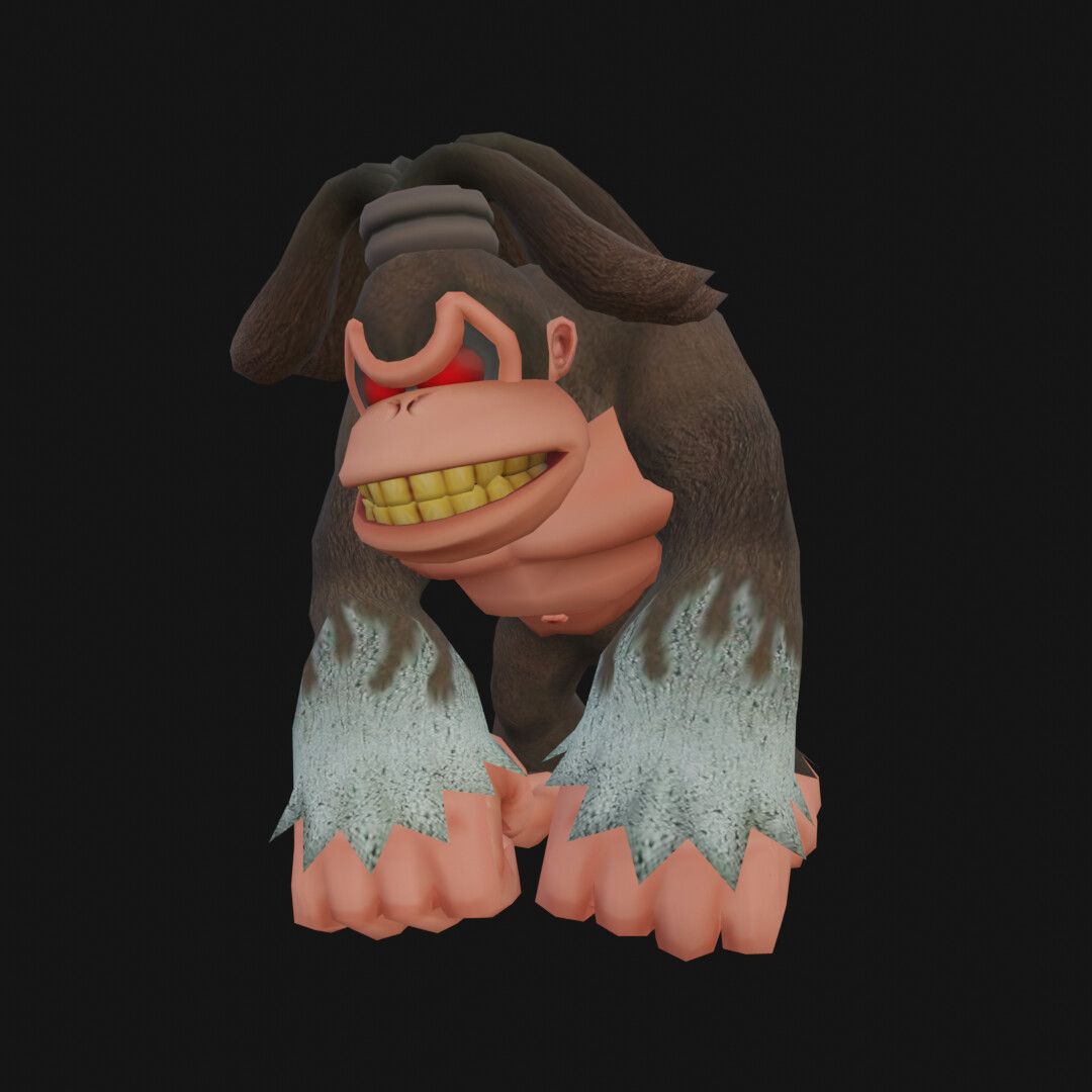 3D Dread Kong (Commission)