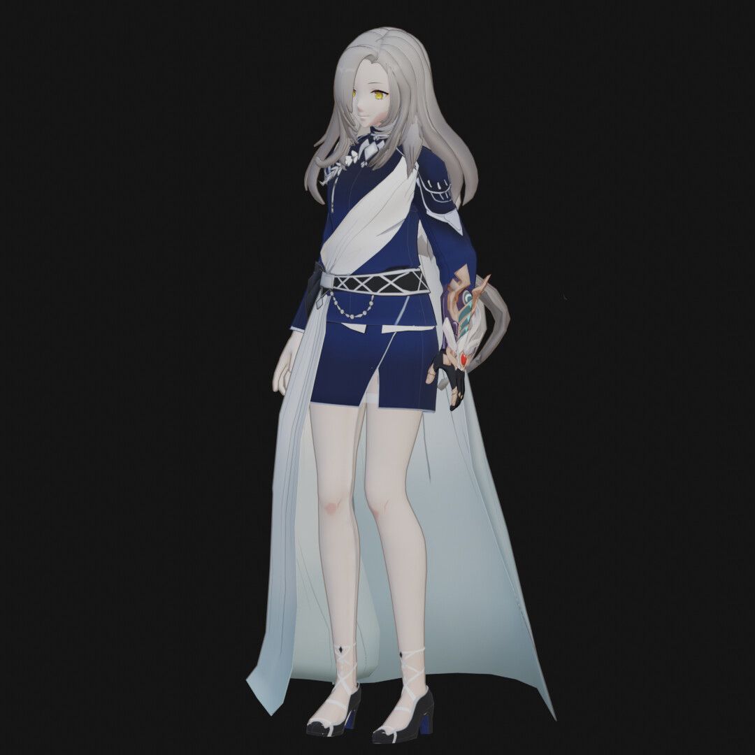 3D Honkai StarRail Stelle fan-costume (Commission)