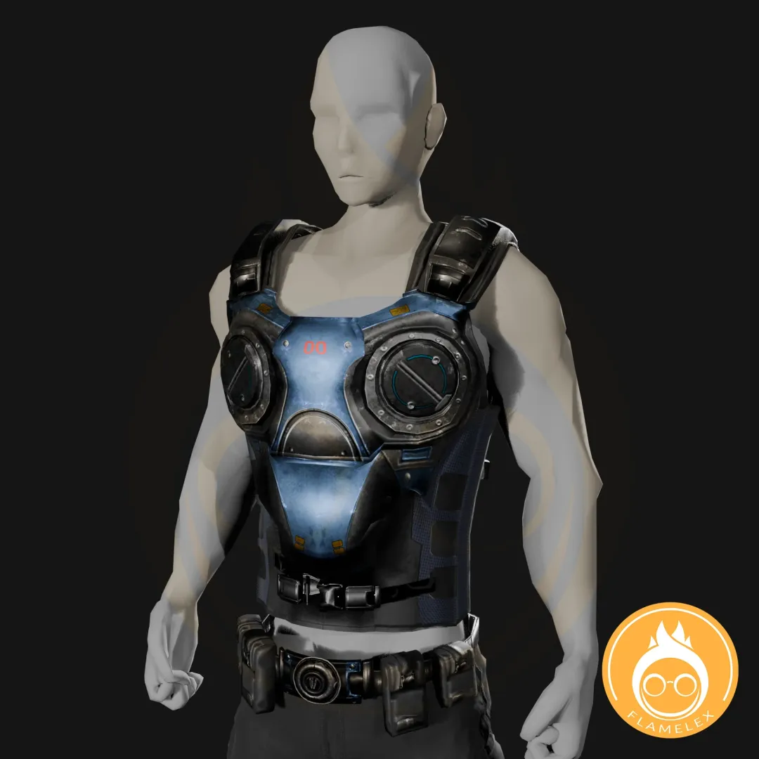 3D Gears inspired Battlesuit
