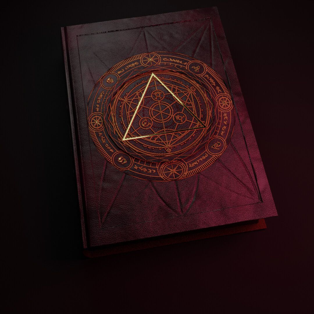 Ancient Book - Game Prop