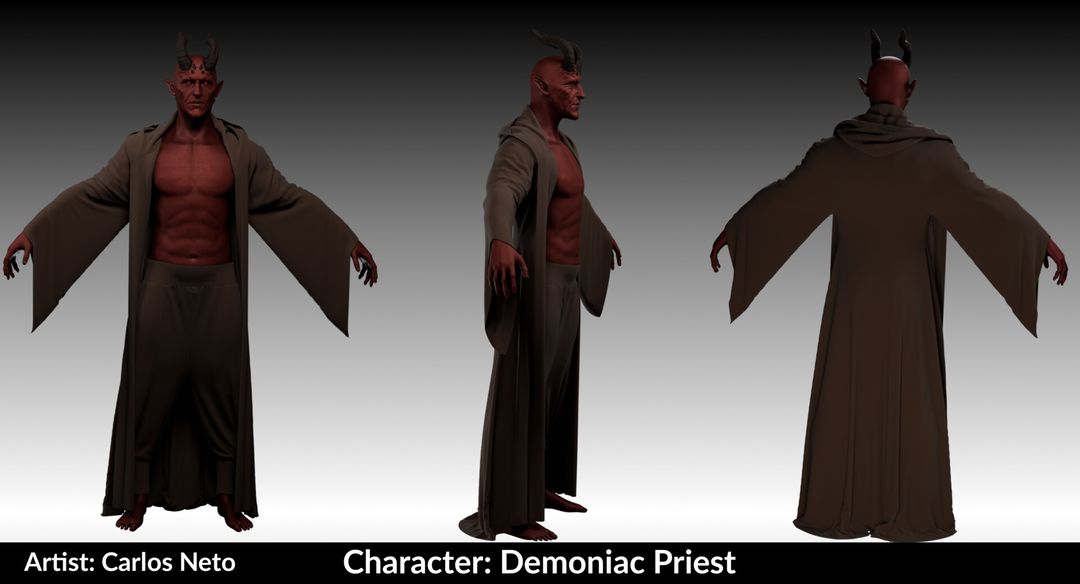 RPG Character: Demoniac Priest
