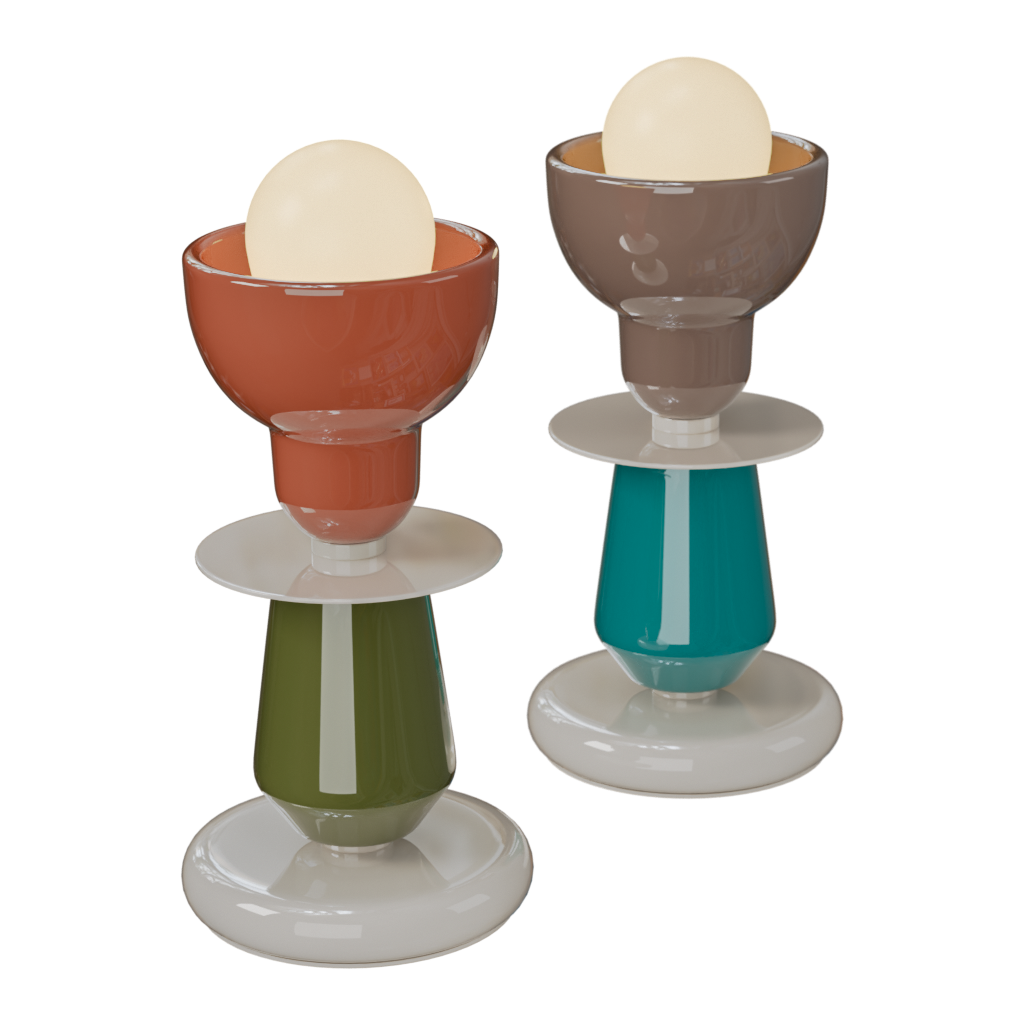 Ceramic Lighting Objects — Product Series