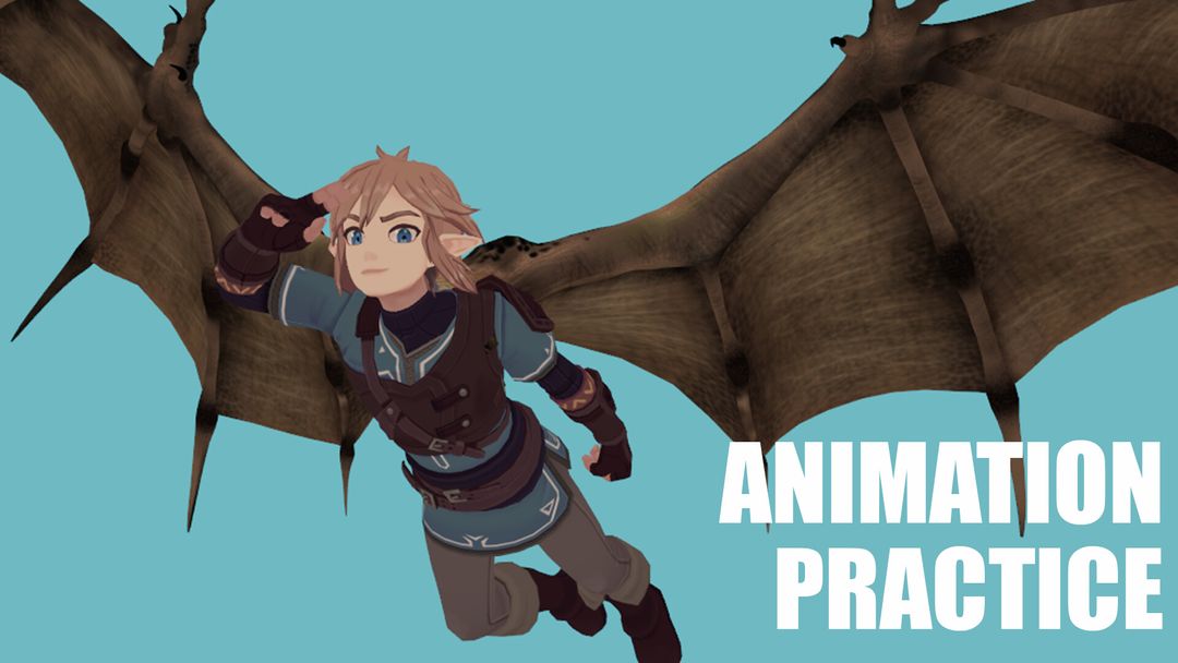 Animation Practice - Fly Landing