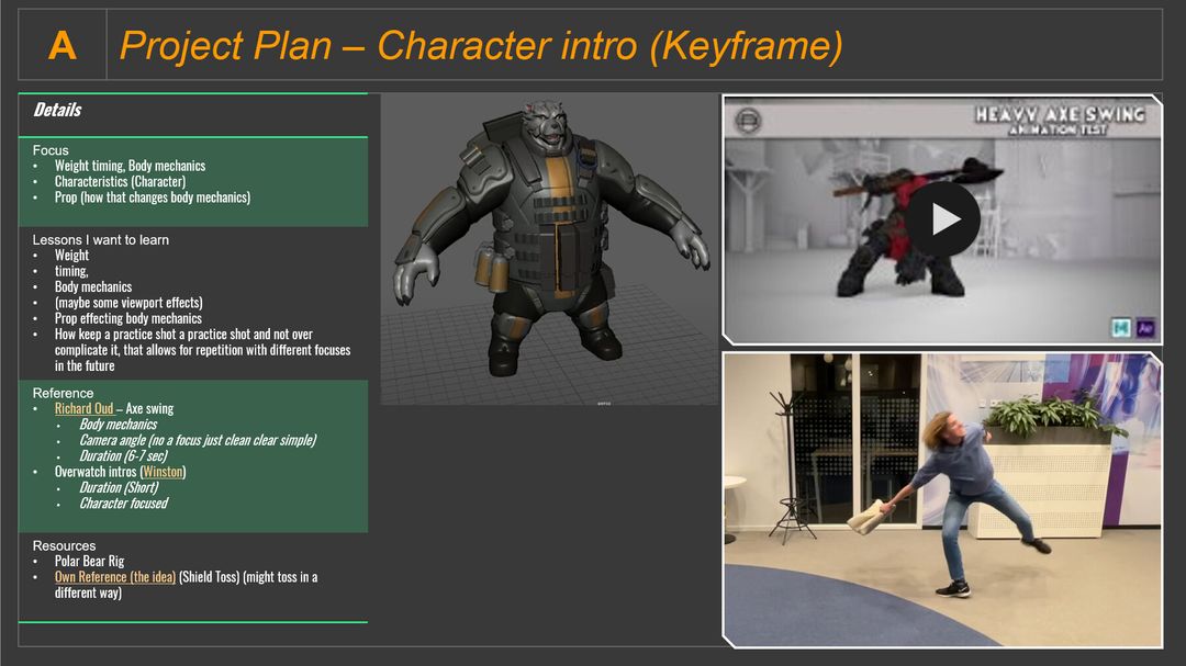 Bear - Body mechanics practice