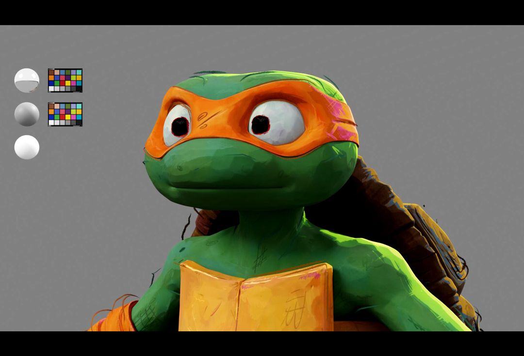 Michelangelo LookDev - TMNT Mutant Mayhem