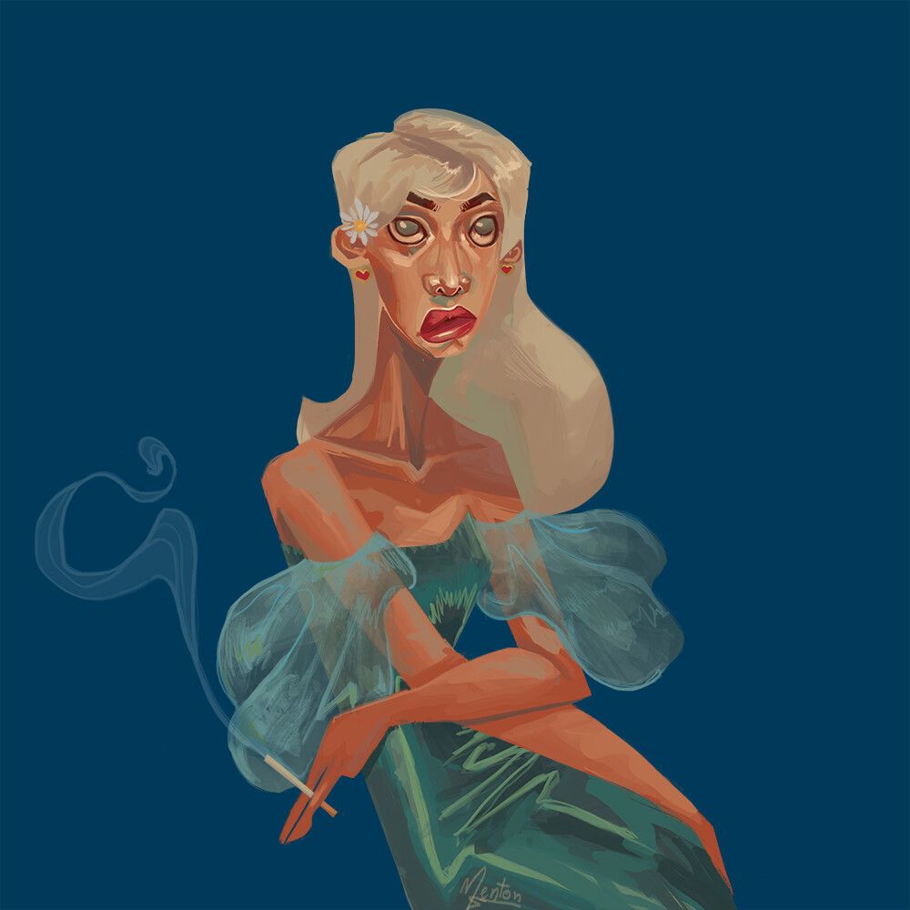 Smoking Girl