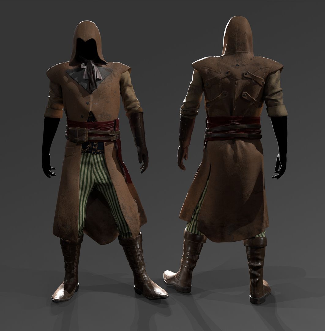 Assassin's Creed Unity inspired outfit 3