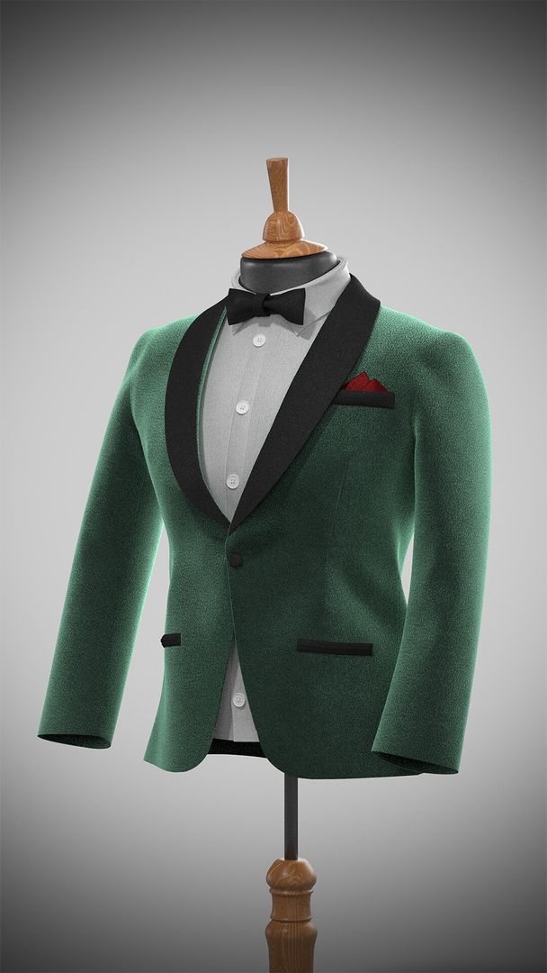 Green Shawl Tuxedo