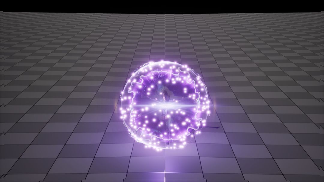 Semi-realistic Magic Explosion