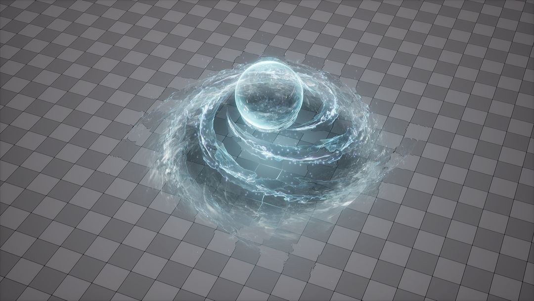Water Burst - UE5 Real-time VFX