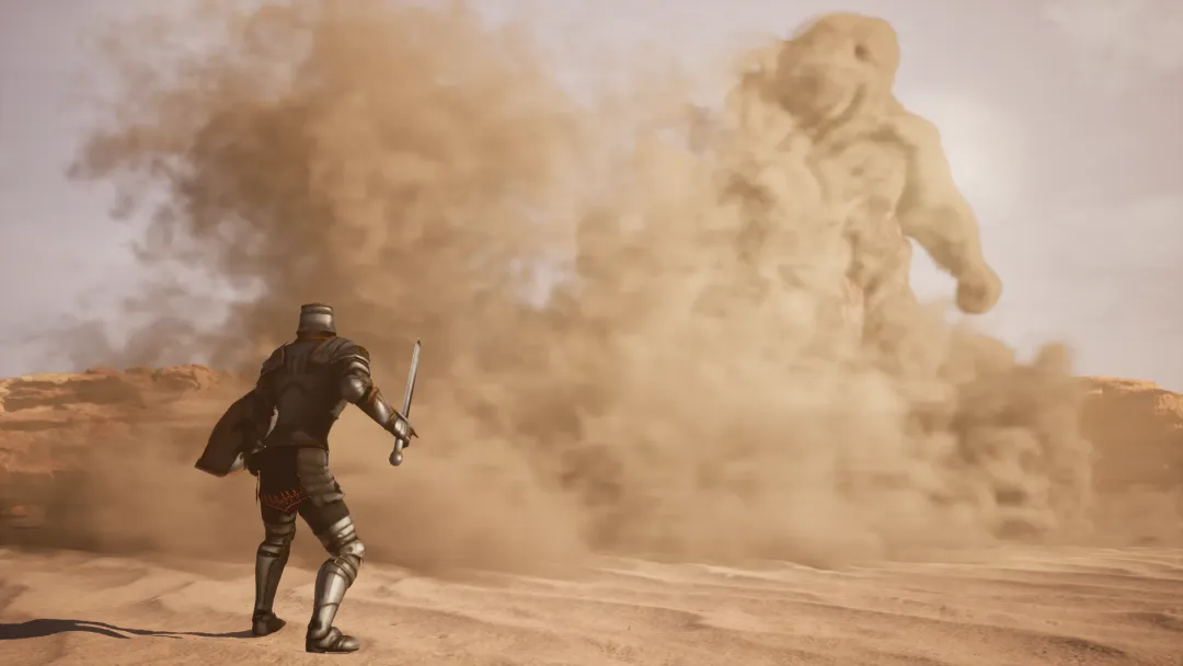 Sand Dust Simulation VFX