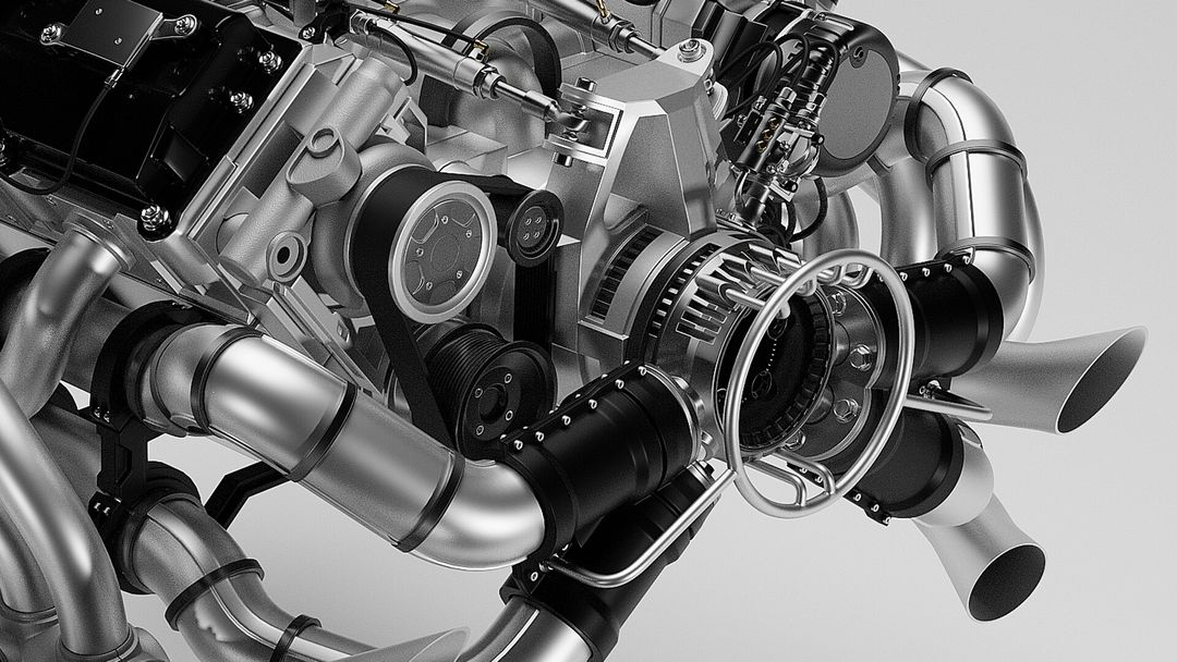Batmobile 2022 Car Engine