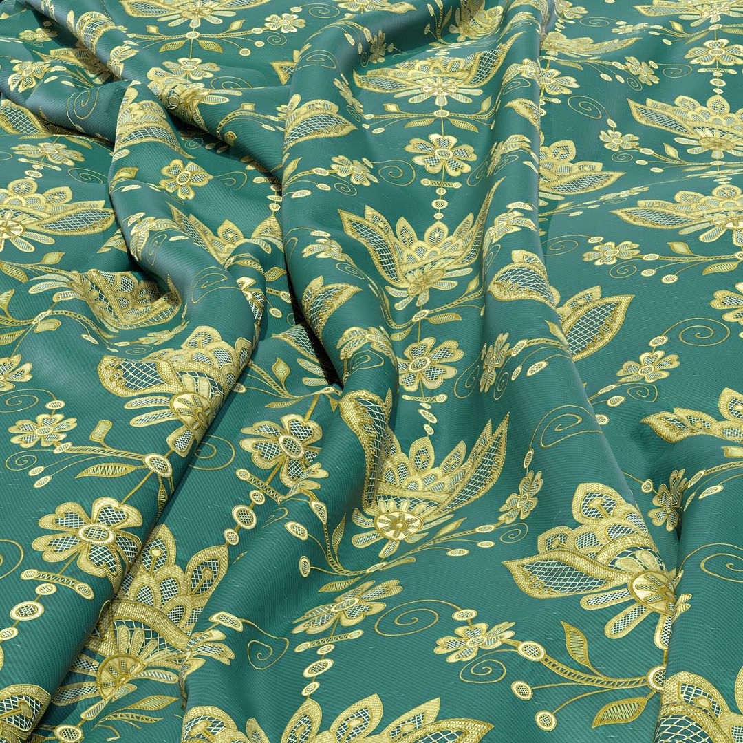 Procedural Fabric Material with Custom Pattern – Substance Designer