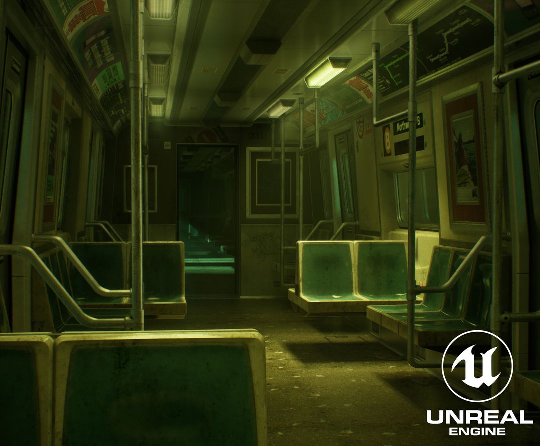 Abandoned Subway Car