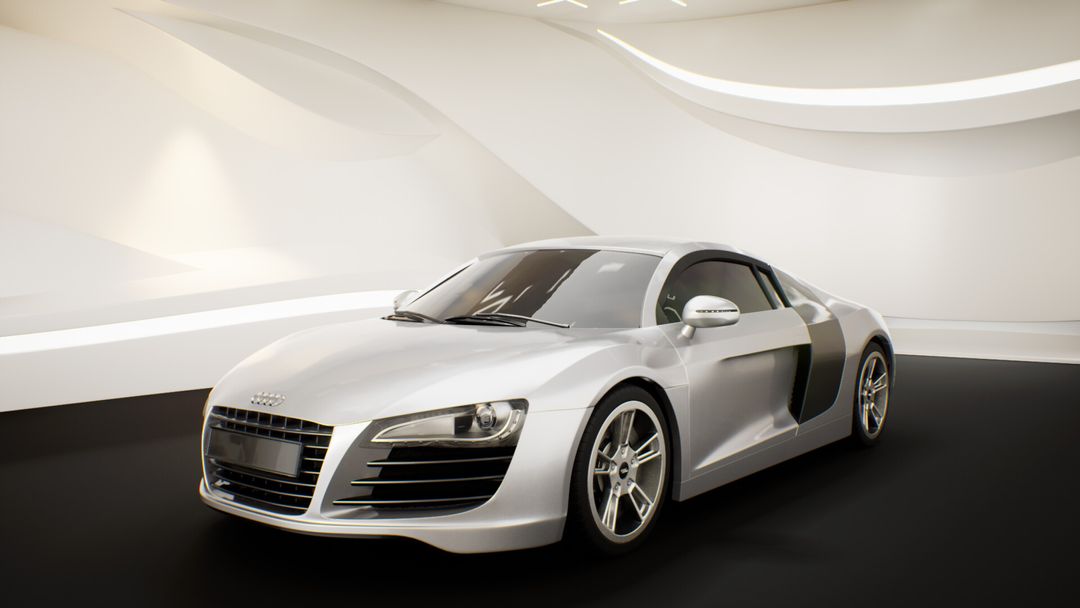 Automotive video animation Audi R8