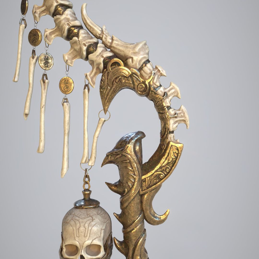 Magical Scythe Spear