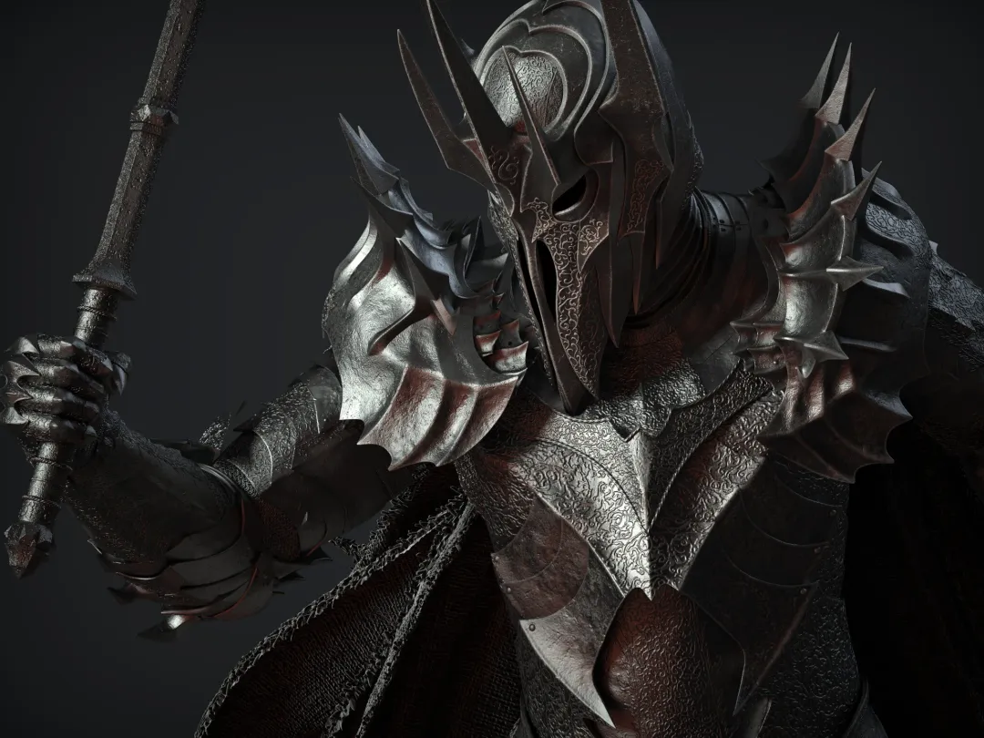 Sauron Diorama for Darkside Collectibles