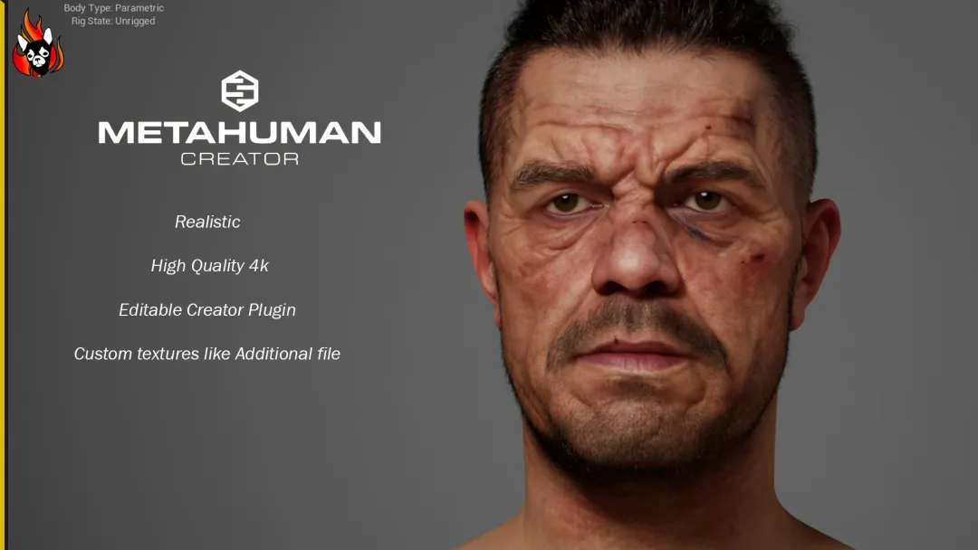 Metahuman face