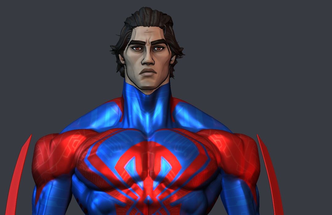 Miguel O'Hara (Across the Spider-verse 2099) wip