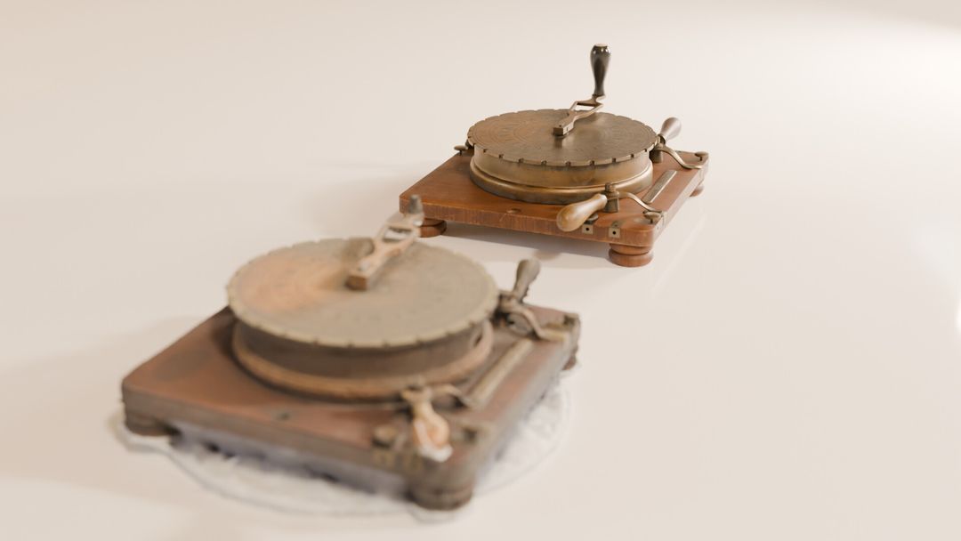 Telegraph transmitter and Box