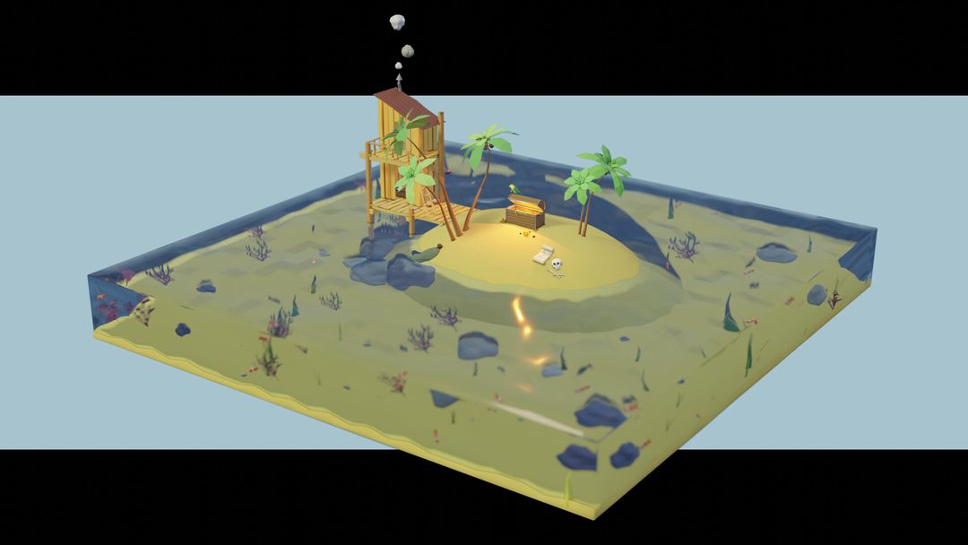 Weekly Blender challenge: Theme: Treasure/Trésor