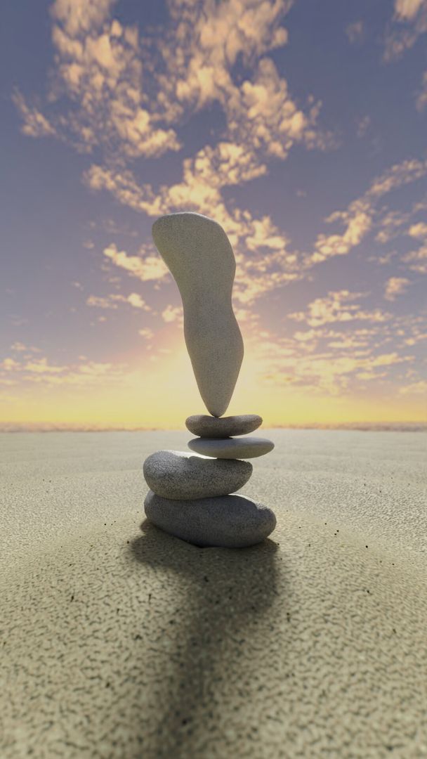 Weekly Blender challenge: theme: serenity/serenité