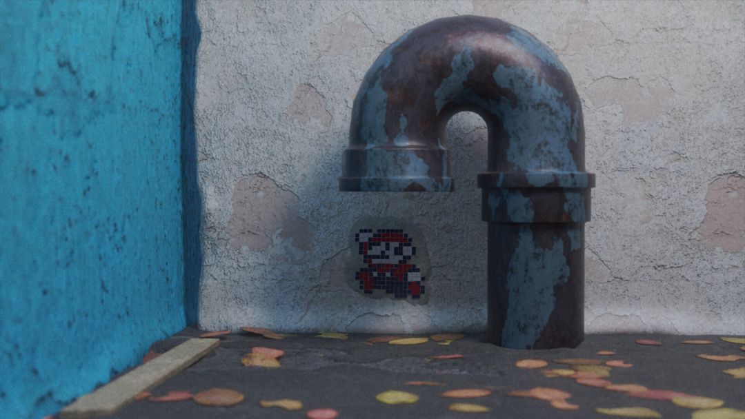 Weekly Blender challenge: Theme: Street art