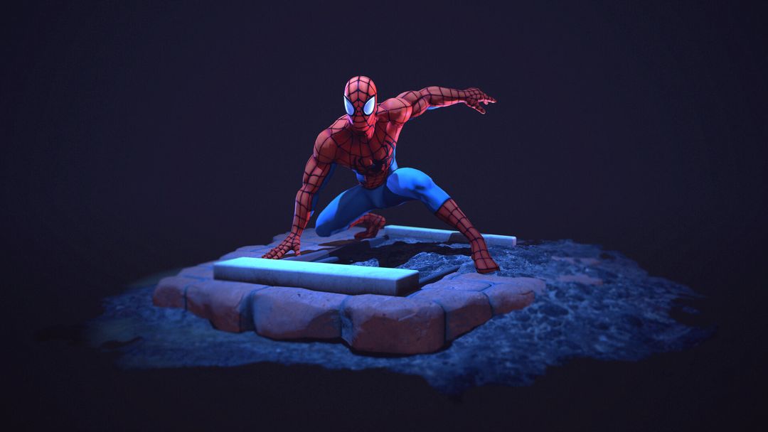 The Amazing Spider-Man — Game-Ready Character Pipeline