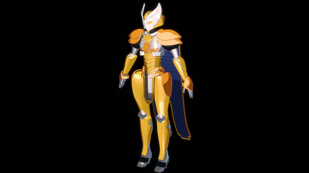 3D Character Model - Based on provided 2D concept art