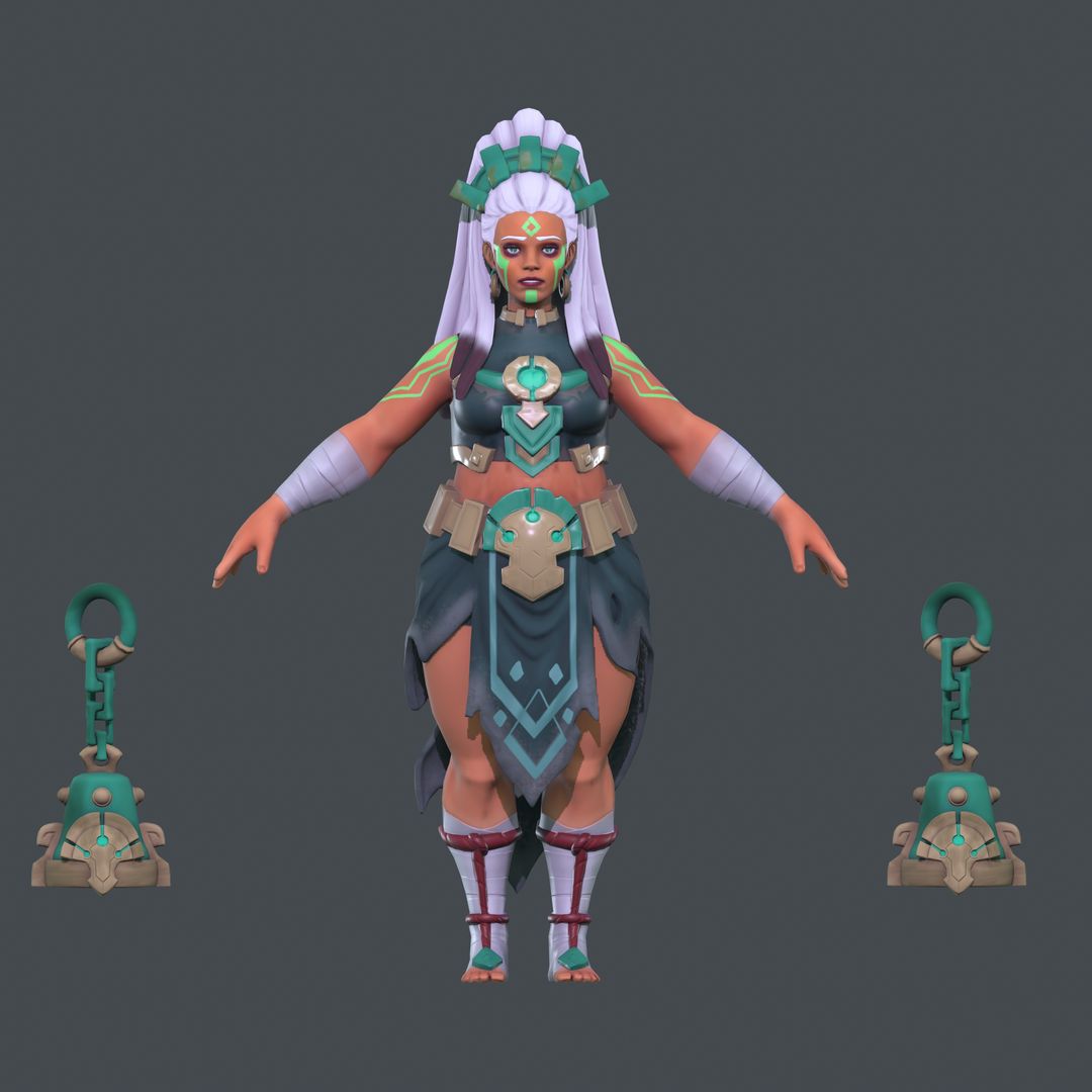 Mystic Connection: 3D Character Study