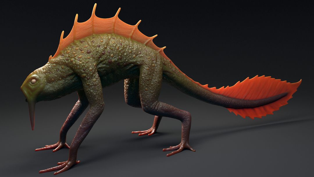 Amphibian creature