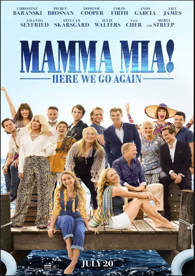 Mama Mia 2. Storyboards