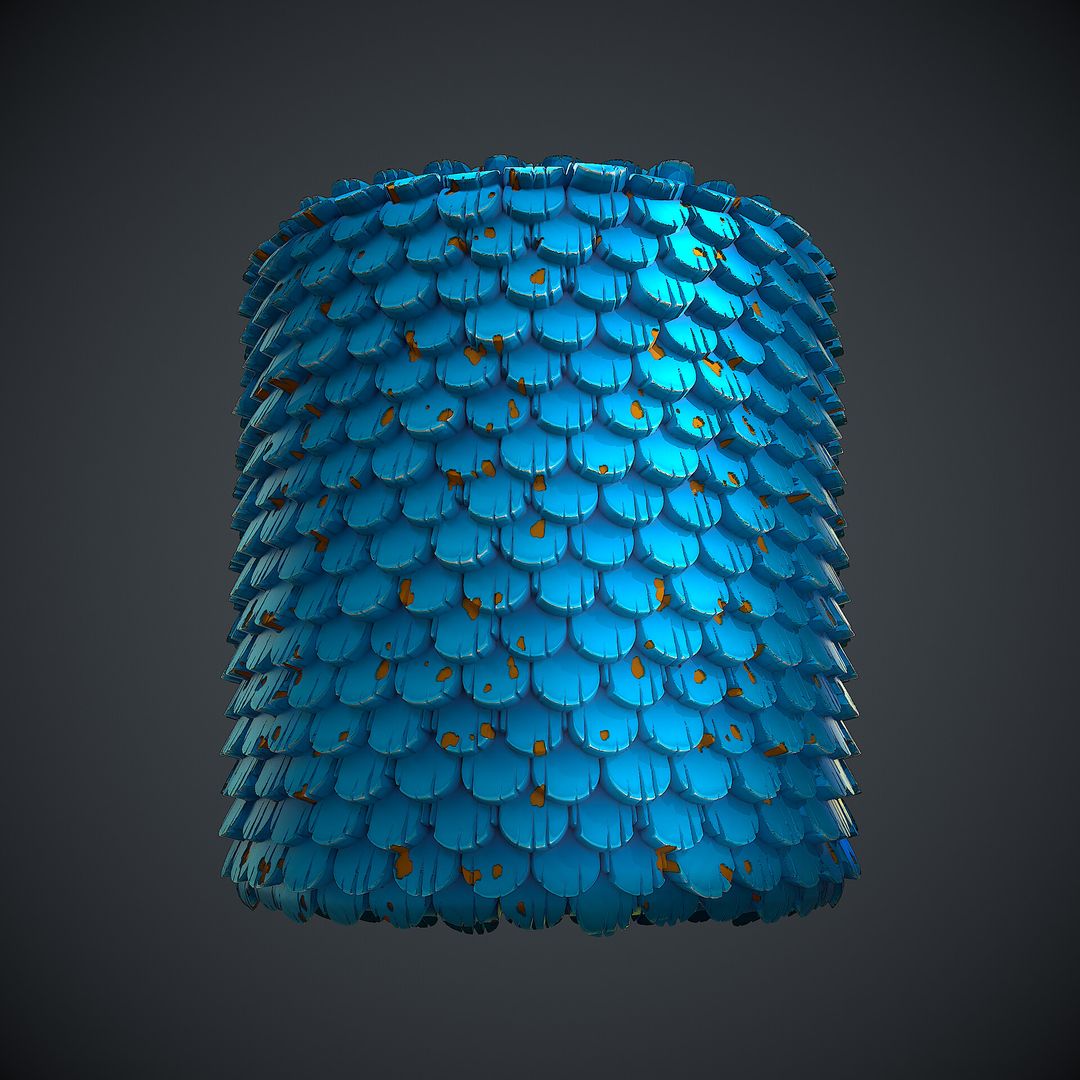 Stylized Roof Material