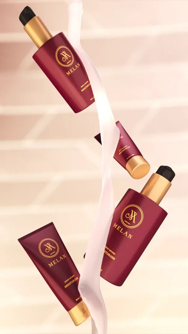 MELAN: Redefining Derma- cosmetic Luxury - Ad Campaign