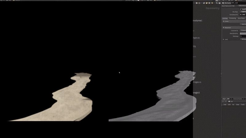 Ground Collpase Houdini Live Action VFX Breakdown