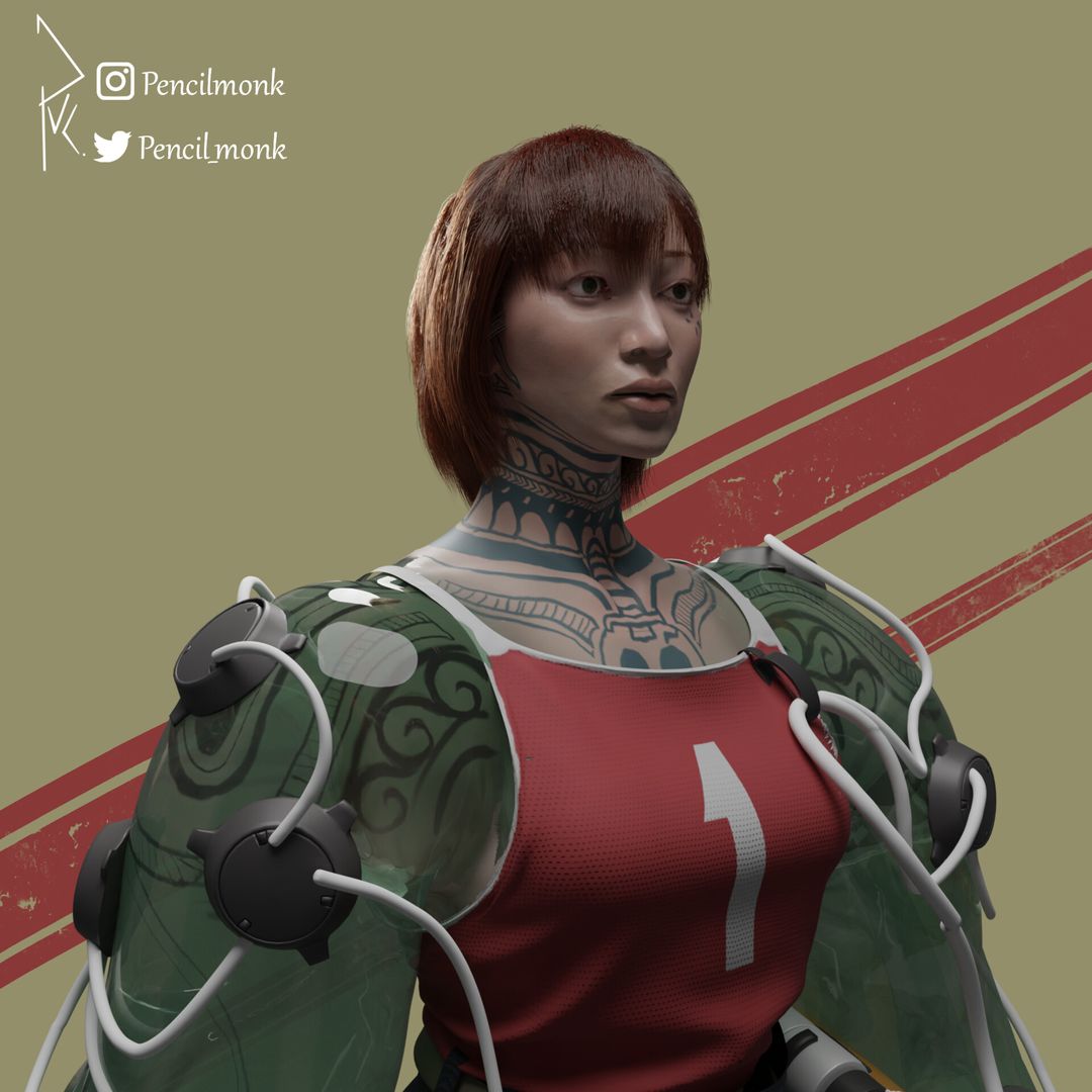 Glass Toad woman