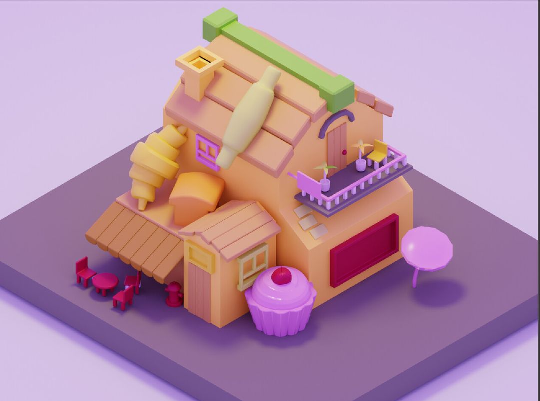 Stylized Bakery
