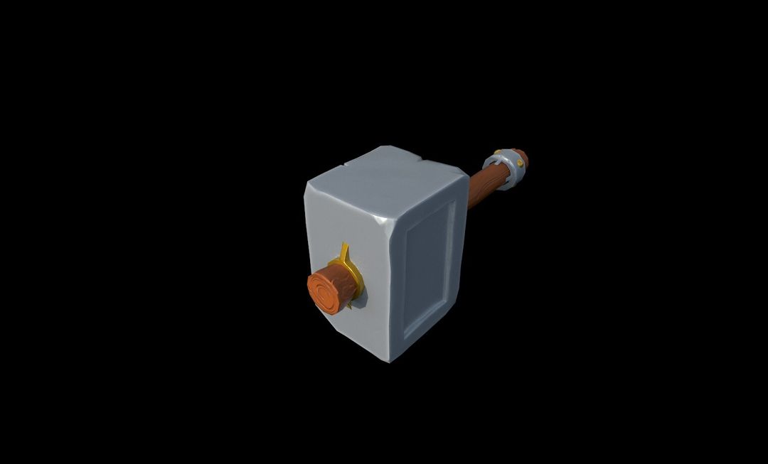 3D Stylized Hammer